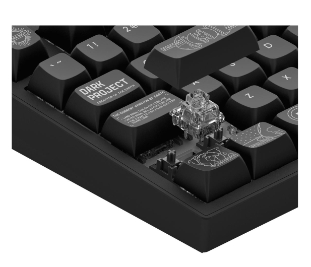 DARK PROJECT ALU Terra Nova Black Wireless - 1301403 - zdjęcie 5